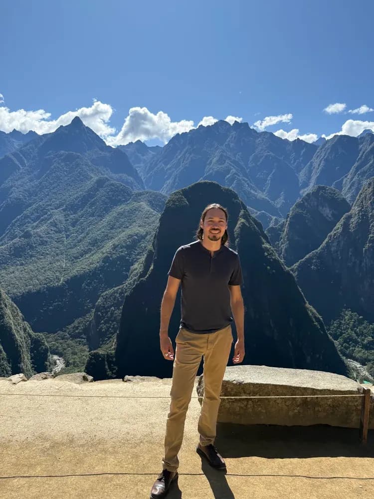 Lane Belone at Machu Picchu