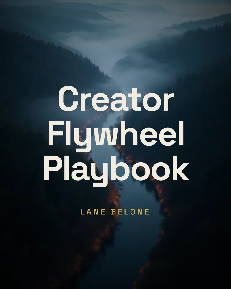 Creator Flywheel Playbook cover